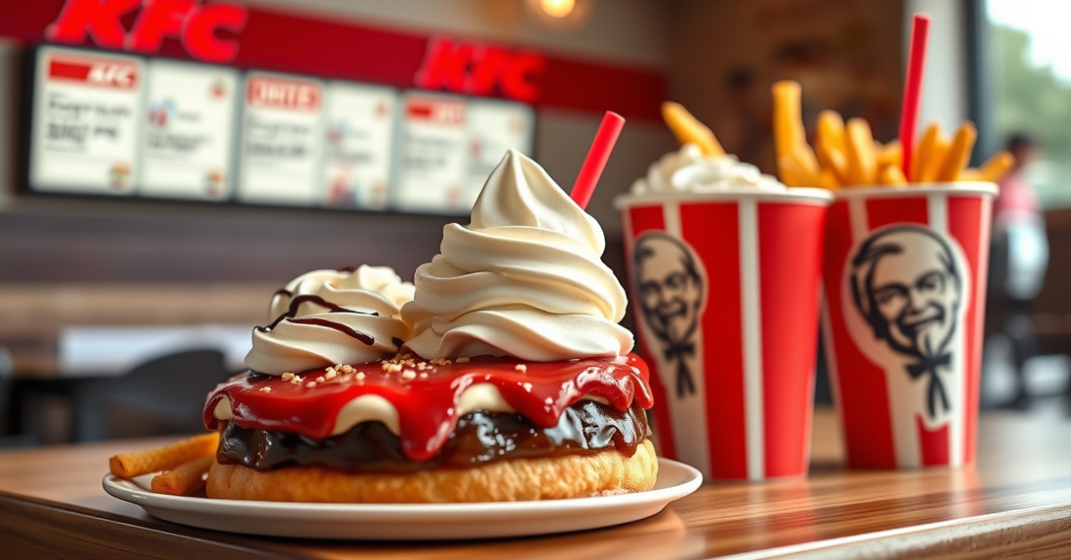 KFC Dessert Menu With Prices For 2026