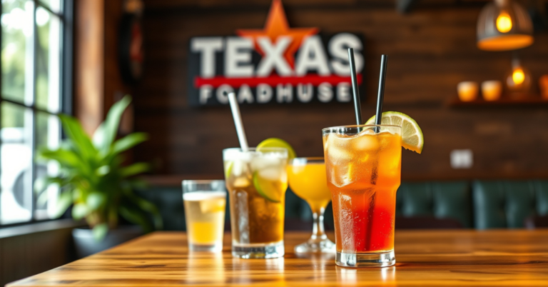 Texas Roadhouse Drink Menu With Prices For 2026